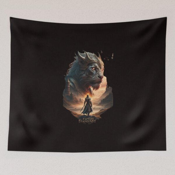 Item preview, medieval warrior fighting dragon designed and sold by fmaurizio.