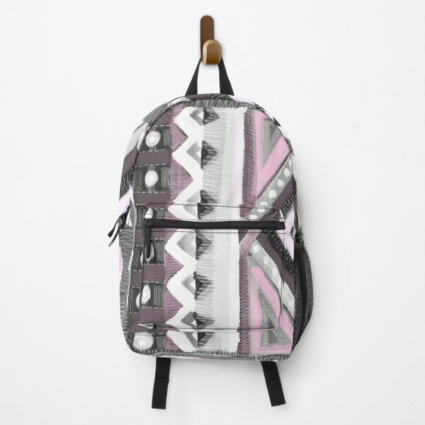 Item preview, Bedouin: gray and pink designed and sold by OlgaMundi.