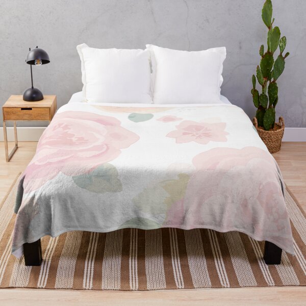Item preview, Pink watercolor flower pattern designed and sold by Tijanaworldwide.