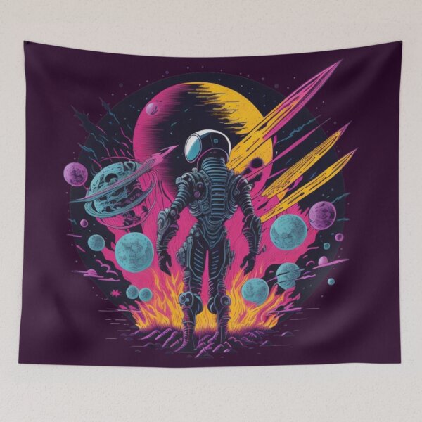 Item preview, A guard on the edge of the Metal Road galaxy. designed and sold by SaraSumi.
