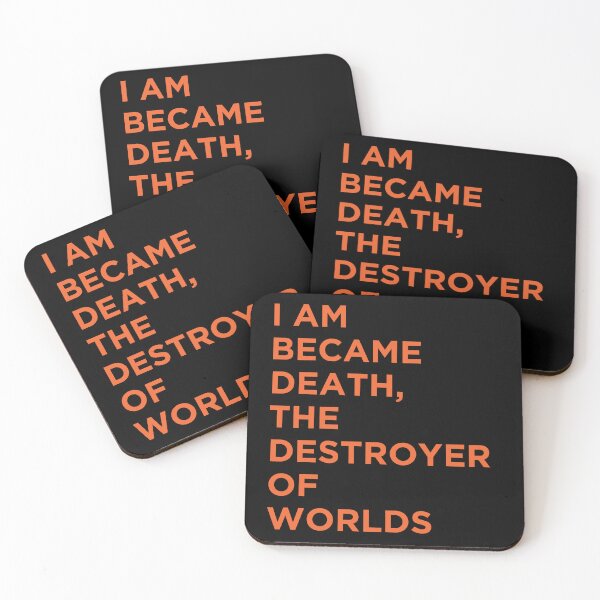 Item preview, I am became death, the destroyer of worlds designed and sold by PODbyNihar.