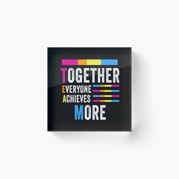 Item preview, Together We Can Achieve More designed and sold by Color-Sparkle.
