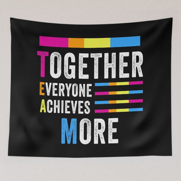 Item preview, Together We Can Achieve More designed and sold by Color-Sparkle.