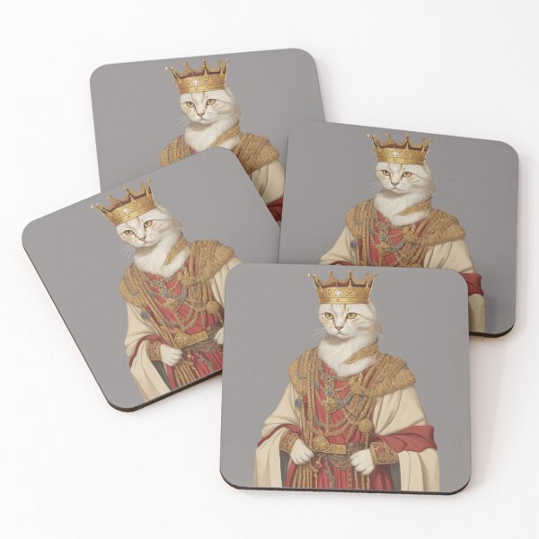 Item preview, Fluffy king cat  designed and sold by CustomArtistry.
