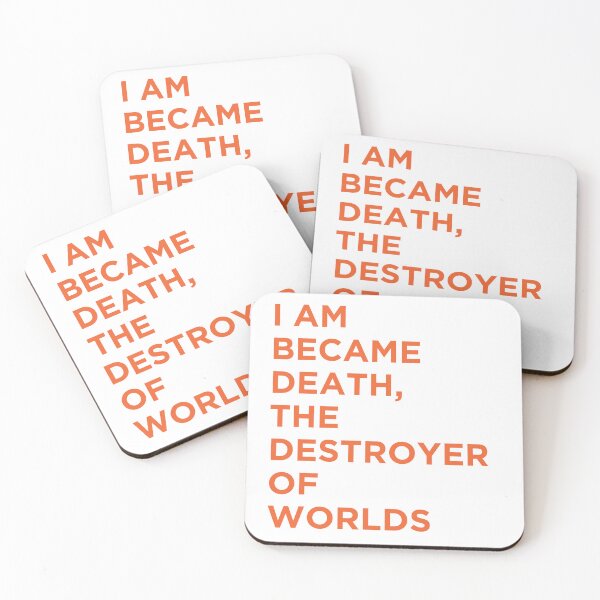 Item preview, I am became death, the destroyer of worlds designed and sold by PODbyNihar.