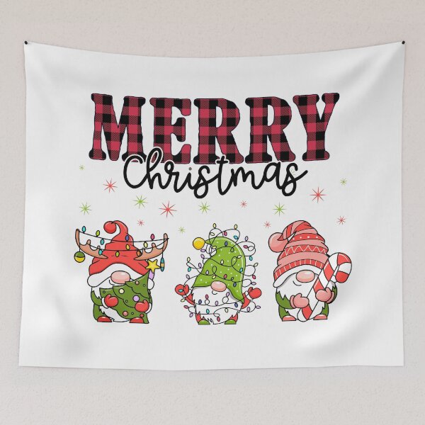 Item preview, Merry Christmas Gnomies, Christmas Sweater, by DAM Creative, designed and sold by DAM Creative ⭐⭐⭐⭐⭐.