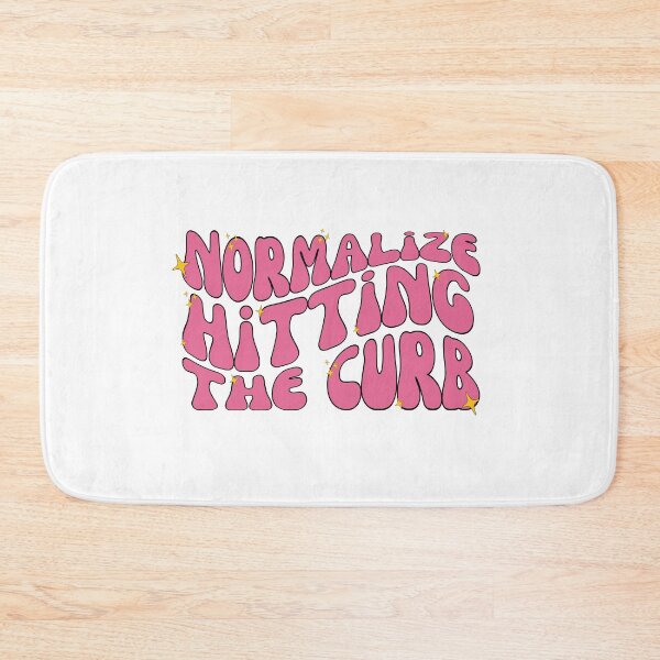 Item preview, normalize hitting the curb designed and sold by The Sticker Spree  ⭐️⭐️⭐️⭐️⭐️.