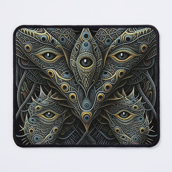 Item preview, "Enigmatic Metamorphosis: Scattered Eyes" designed and sold by Art-Vortex-fr.