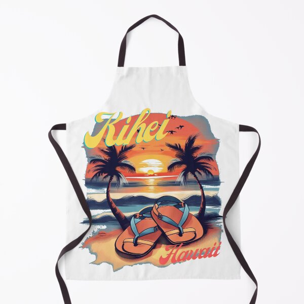 Item preview, Kihei Hawaii Flipflops at Sunset designed and sold by Uncle-Hawaii.