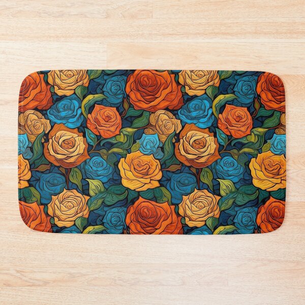 Item preview, Van Gogh Roses Pattern 16 designed and sold by DigitalPatternx.