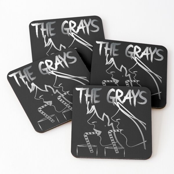 Item preview, The Greys chromium - on black designed and sold by kanakeen.