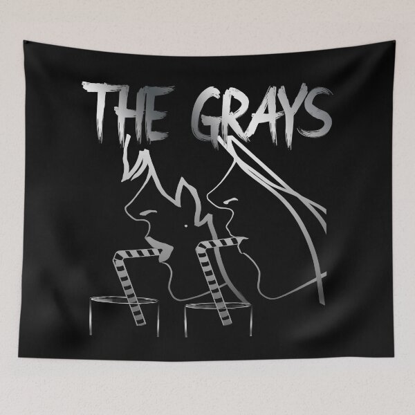Item preview, The Greys chromium - on black designed and sold by kanakeen.
