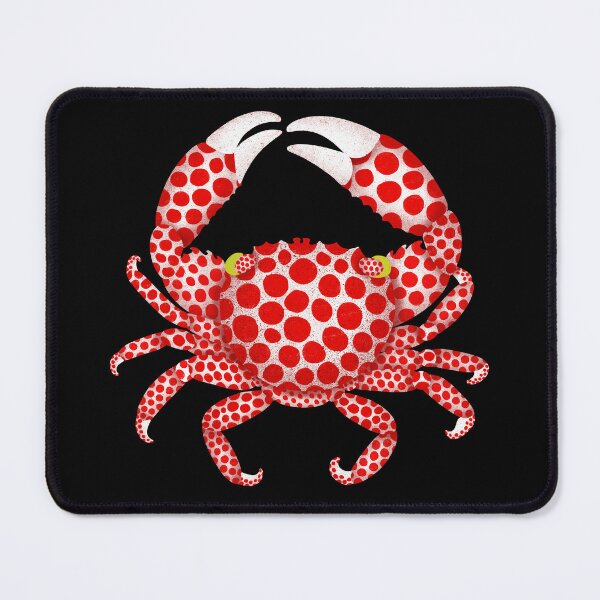 Item preview, Cool crab with red spots designed and sold by KaleidoPath.