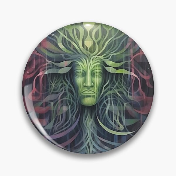 Item preview, A vision of the Green Man designed and sold by UnusualMinds.
