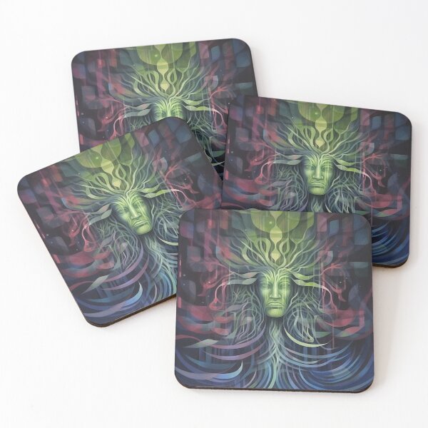 Item preview, A vision of the Green Man designed and sold by UnusualMinds.