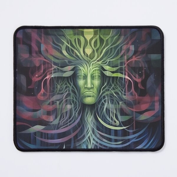 Item preview, A vision of the Green Man designed and sold by UnusualMinds.