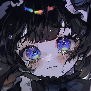 Somber Expression Anime Girl - Depressed Anime Girl Pfp (@pfp)