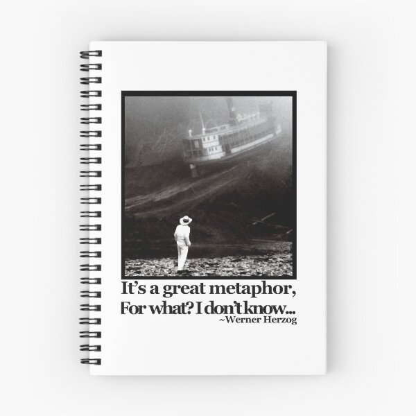 Item preview, Fitzcarraldo Werner Herzog Quote designed and sold by Amade-oCarrero-.