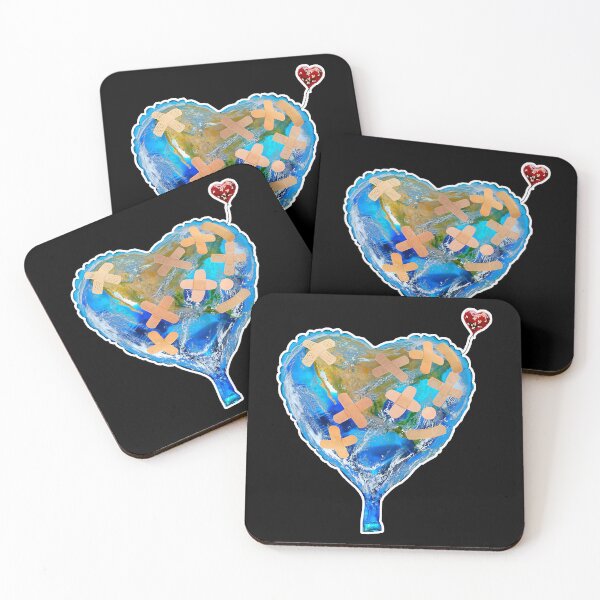 Item preview, I Love You, Get Well Soon, You Mean The World To Me, Heart, Earth, Street Art designed and sold by ShirlySturm.