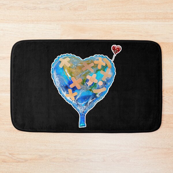 Item preview, I Love You, Get Well Soon, You Mean The World To Me, Heart, Earth, Street Art designed and sold by ShirlySturm.