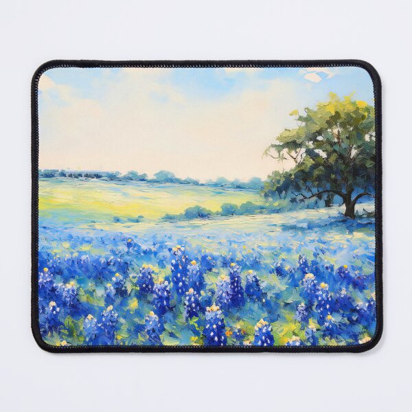 Item preview, Bluebonnet Field, Texas designed and sold by AM FineArtPrints.