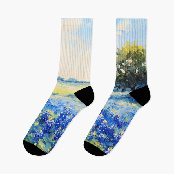 Item preview, Bluebonnet Field, Texas designed and sold by AM FineArtPrints.