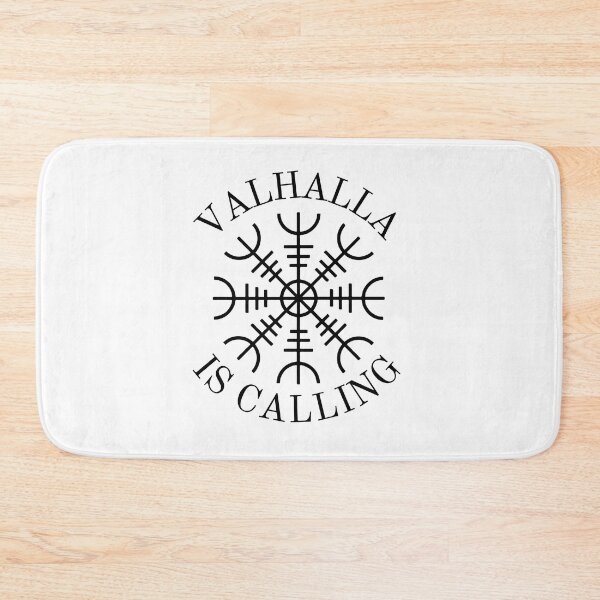 Item preview, Valhalla is calling Viking motif designed and sold by Bearded-Viking.