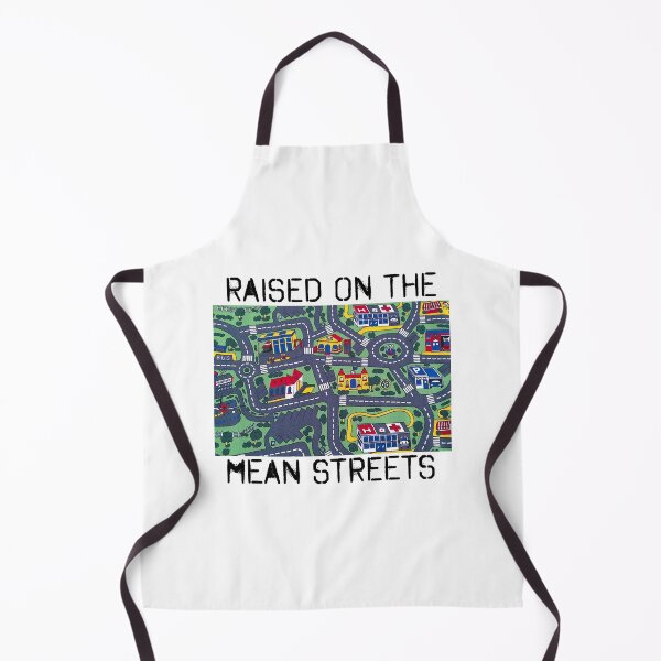 Item preview, Raised on the mean streets. Retro roads playmat designed and sold by ShirlySturm.