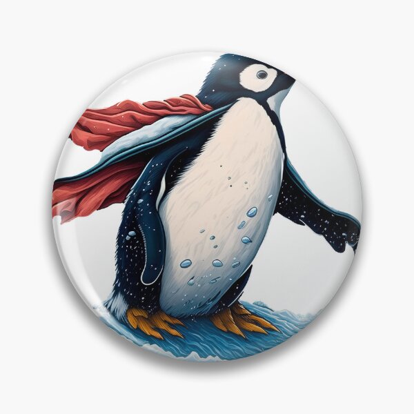 Artikelvorschau, Penguin Winter Fun - Chilly and Cheery Animal Design entworfen und verkauft von DesignArtEmpire.