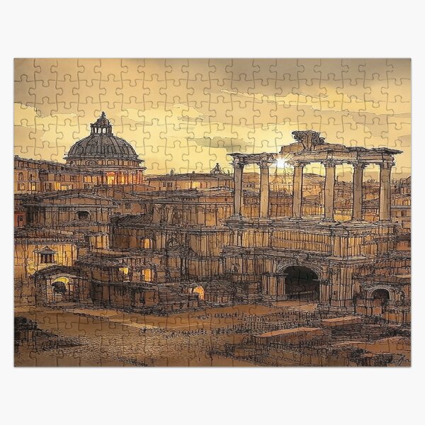 Puzzle 1000: Colisée, Rome, Italie (Ultra Fit Technology) – L'As