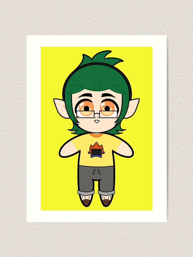 Belos Hunter TOH Plushie Style Art Print for Sale by SabSackStore