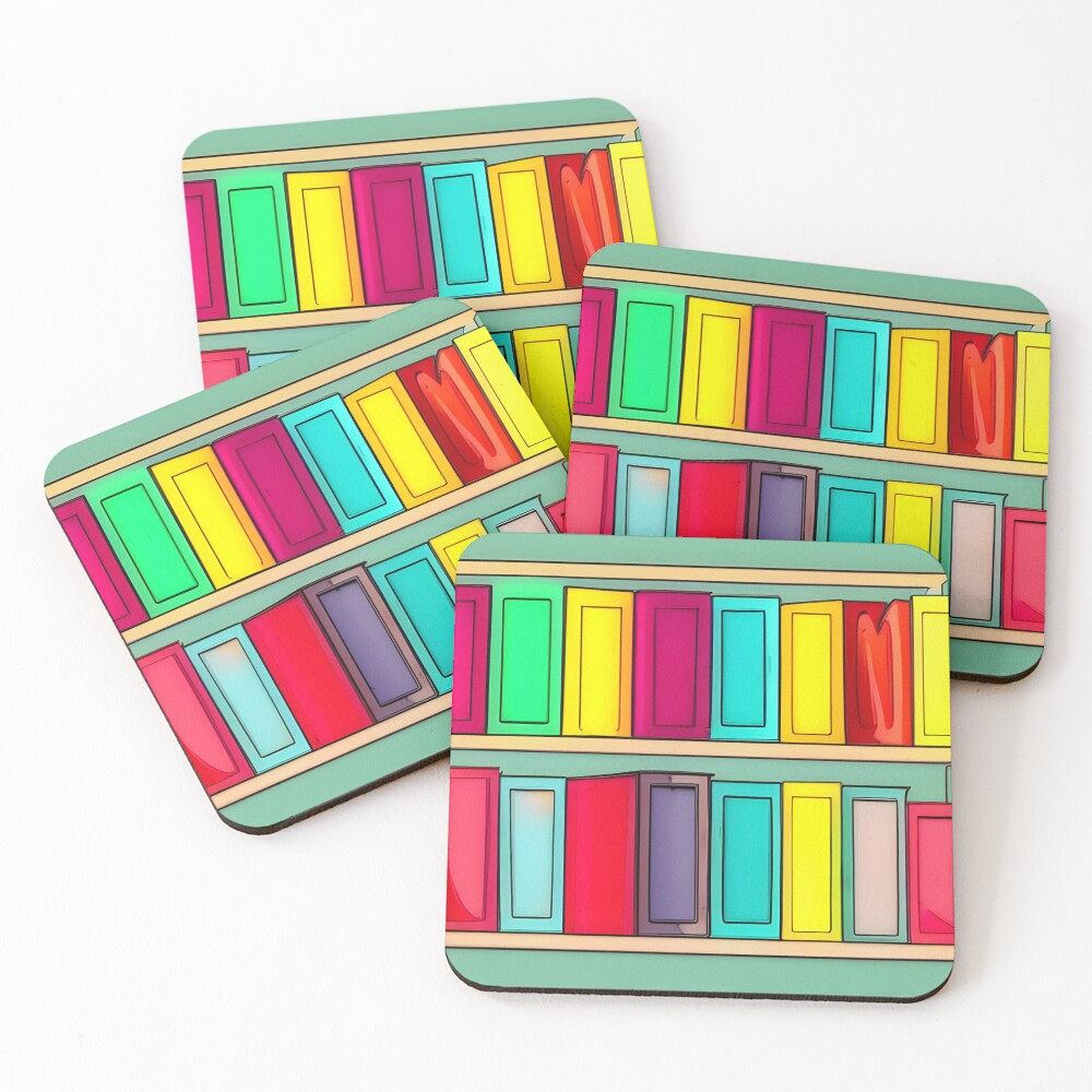 Item preview, Coasters (Set of 4) designed and sold by LiteraryInk.