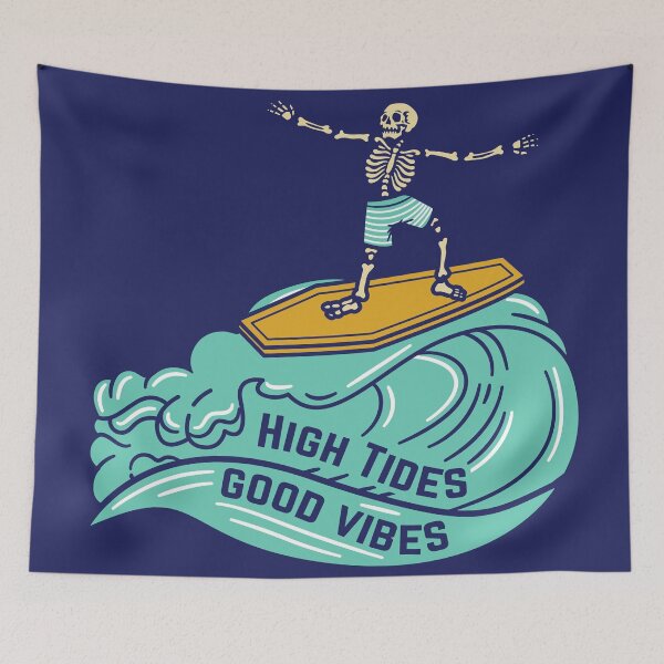 Item preview, high tides, good vibes designed and sold by Filippom6.
