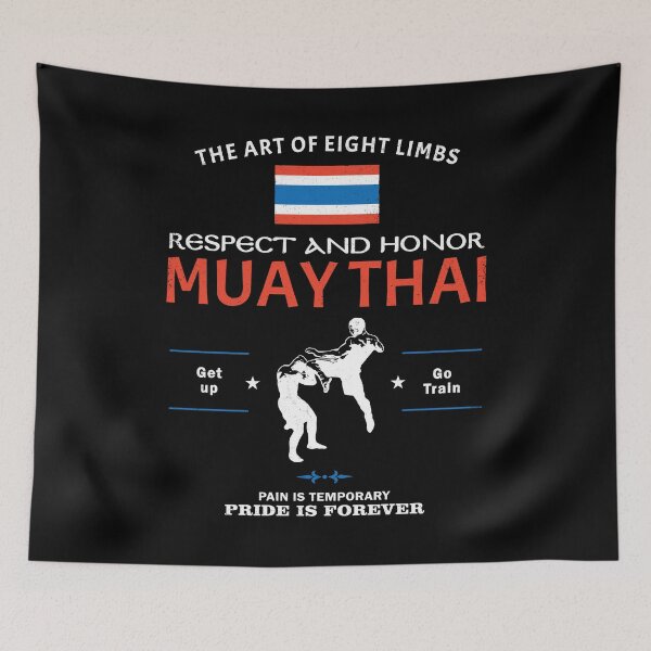 Item preview, Muay Thai fighters designed and sold by NicGrayGraphic.
