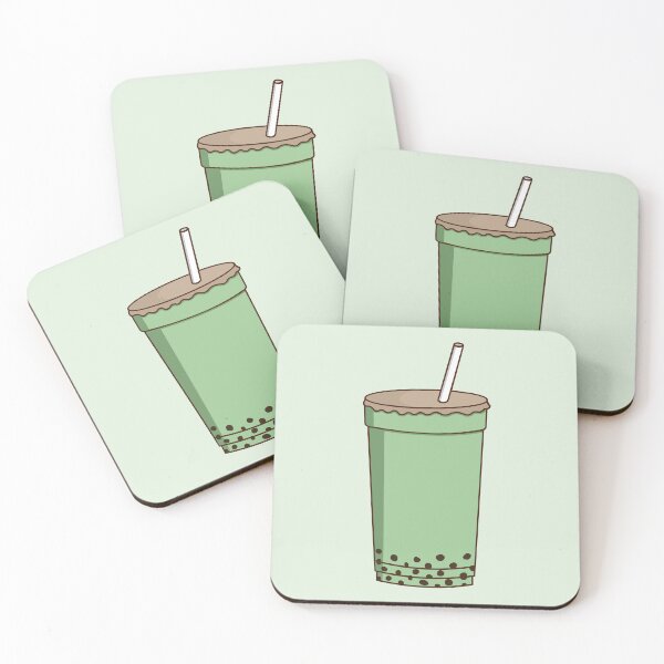 Item preview, Matcha Bubble Tea designed and sold by peachesandfizz.