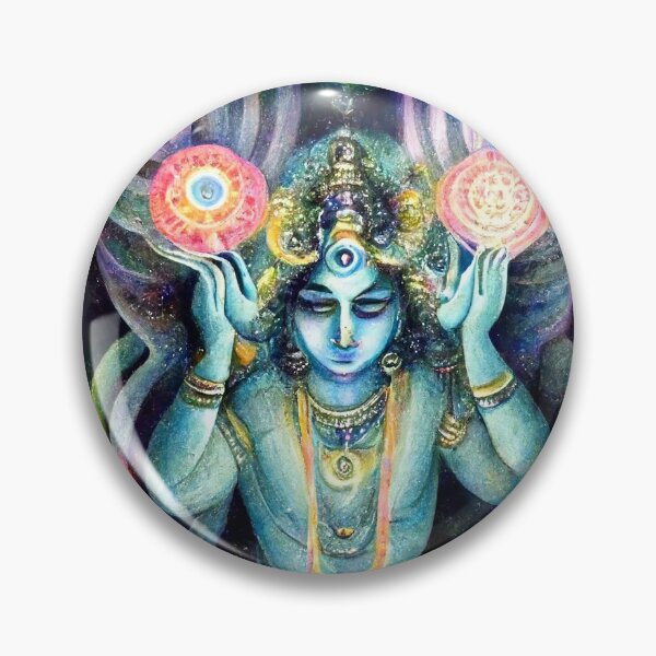 Item preview, A Vision of Krishna  designed and sold by UnusualMinds.