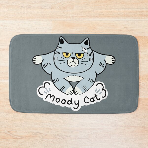 Item preview, This cat is moody. designed and sold by SukitjaArt.