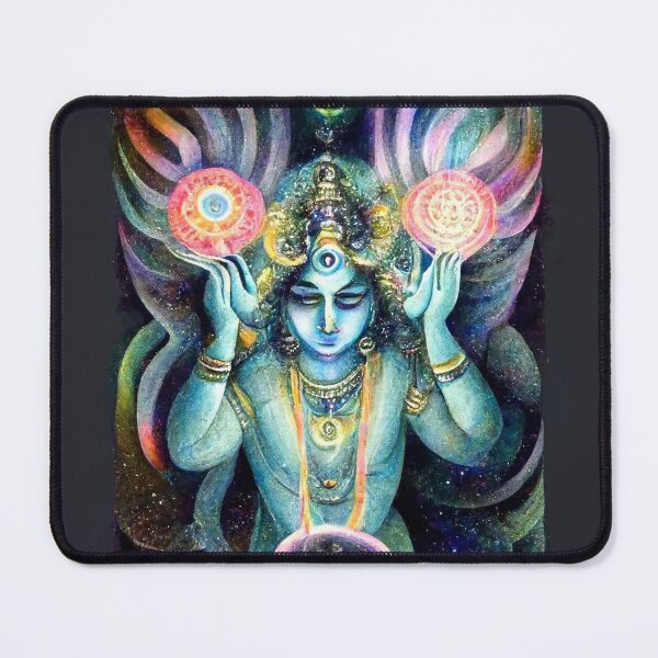 Item preview, A Vision of Krishna designed and sold by UnusualMinds.