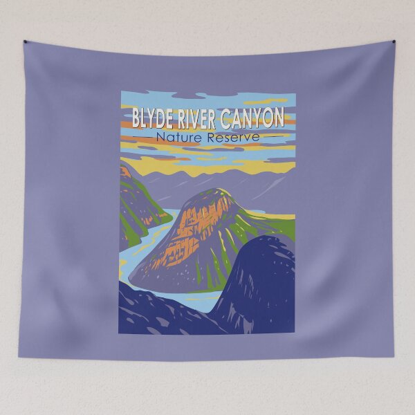 Item preview, Blyde River Canyon Nature Reserve South Africa Travel Art Vintage designed and sold by KrisSidDesigns.