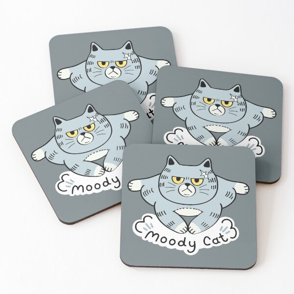 Item preview, This cat is moody. designed and sold by SukitjaArt.