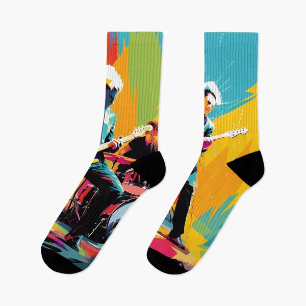 Item preview, Pop Art Rock Band Print designed and sold by Nosy is Everything.