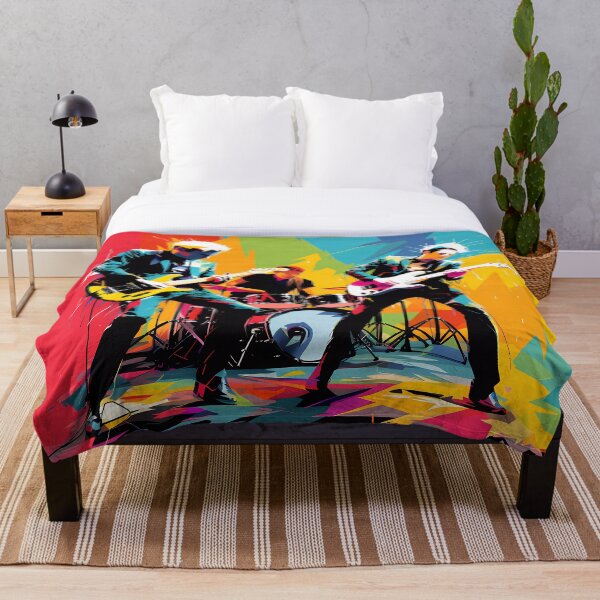 Item preview, Pop Art Rock Band Print designed and sold by Nosy is Everything.