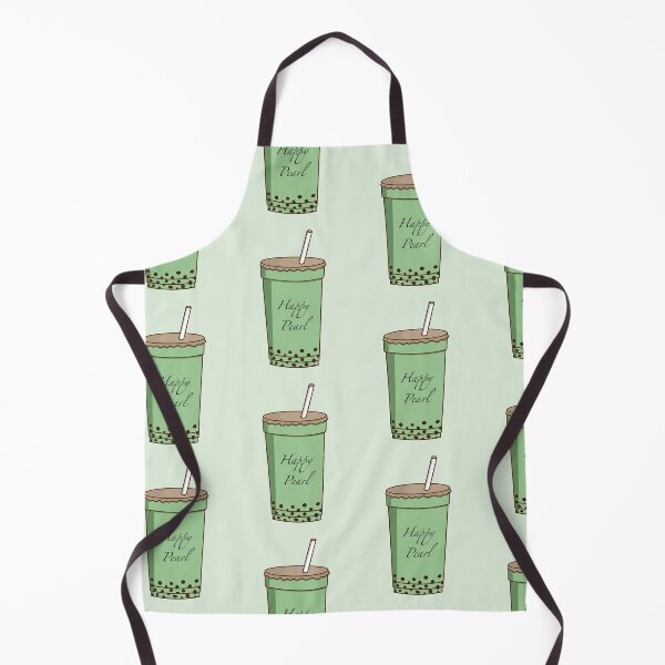 Item preview, Matcha Bubble Tea With Logo designed and sold by peachesandfizz.