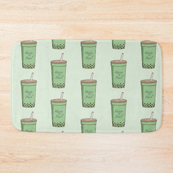 Item preview, Matcha Bubble Tea With Logo designed and sold by peachesandfizz.