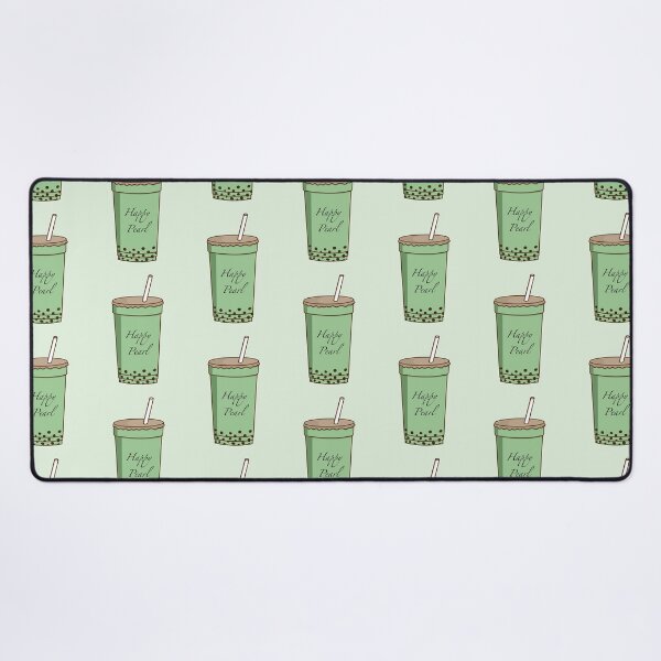 Item preview, Matcha Bubble Tea With Logo designed and sold by peachesandfizz.