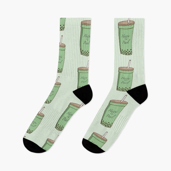 Item preview, Matcha Bubble Tea With Logo designed and sold by peachesandfizz.