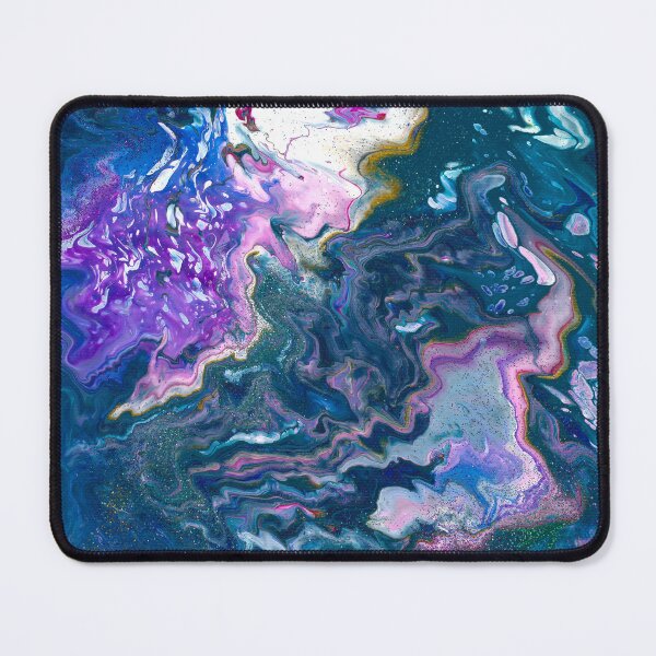 Item preview, Ice and Gold Pour Paint designed and sold by aparrett1.