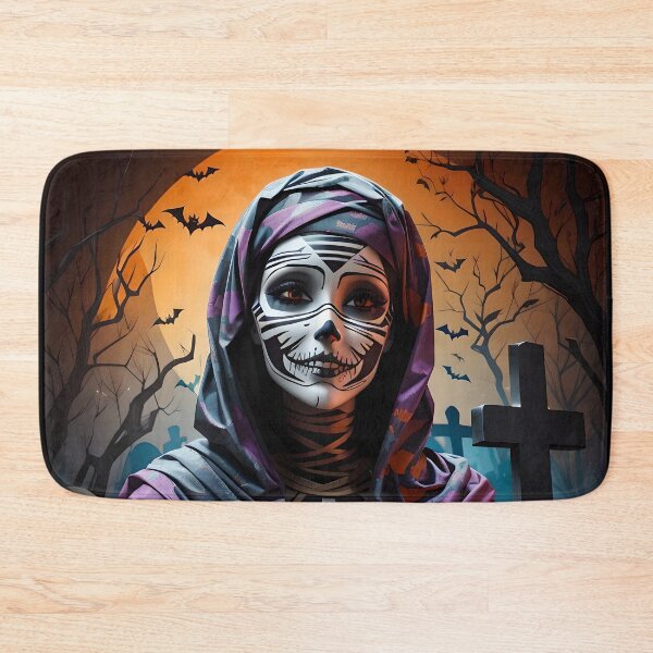 Item preview, Halloween Mummy in Graveyard designed and sold by ElLocoMus.