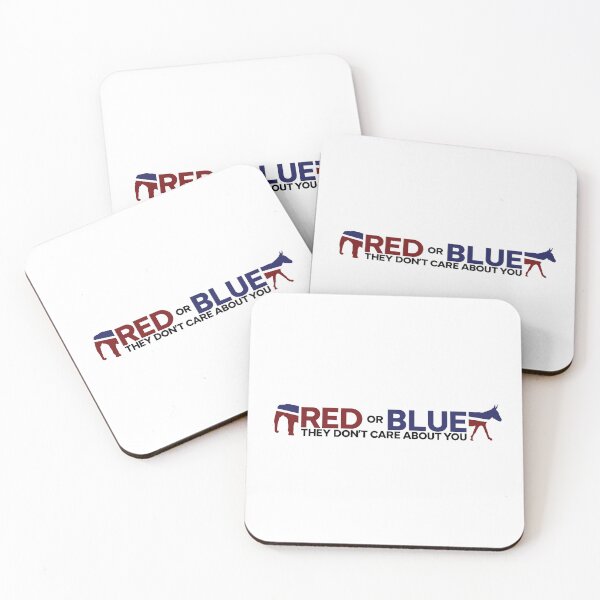 Item preview, Red or Blue They Don't Care About You designed and sold by HonestyTees.