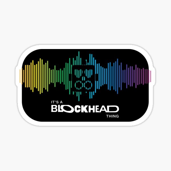 Item preview, It's a Blockhead Thing designed and sold by Basic Blockhead.